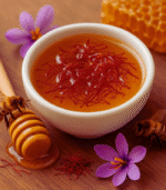 Kashmiri Saffron Honey - Image 2